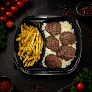 Köfteli Patatesli Pilav